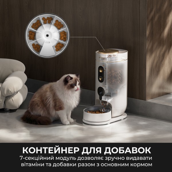 Фото - Смарт-кормушка для животных Mova Nutripal 10 Ultra (PF20A)